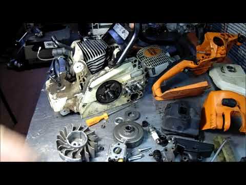 Видео: Разборка и сборка бензопилы STIHL MS 250 замена поршневой группы