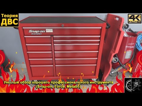 Видео: Унылый обзор хорошего профессионального инструмента (Snap-on, Force, Metabo)