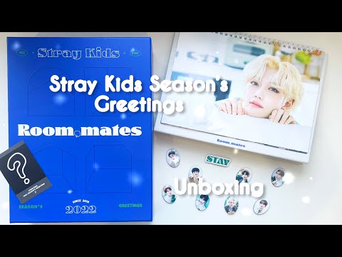 Видео: 🧣 Распаковка Stray Kids (스트레이 키즈) 2022 Season's Greetings // Stray Kids unboxing 🧣