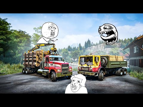 Видео: SnowRunner. Обзор на Mack Dual Pack DLC. Стоит ли покупать ?