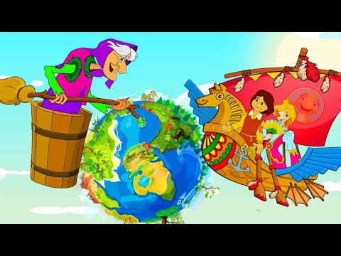 Видео: Летучий корабль - Сказка для детей / Мультфильмы / Машулины сказки / Сказки малышам
