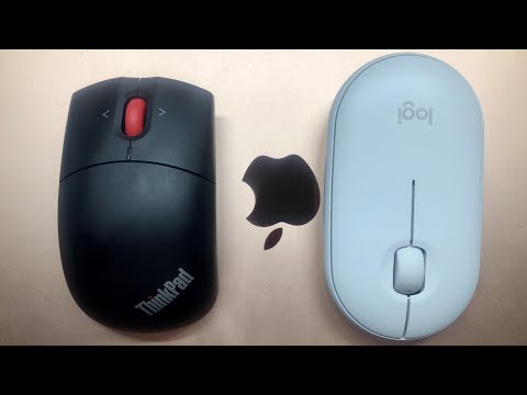Видео: Мыши Logitech Pebble m350 и Lenovo Thinkpad MORFMNO