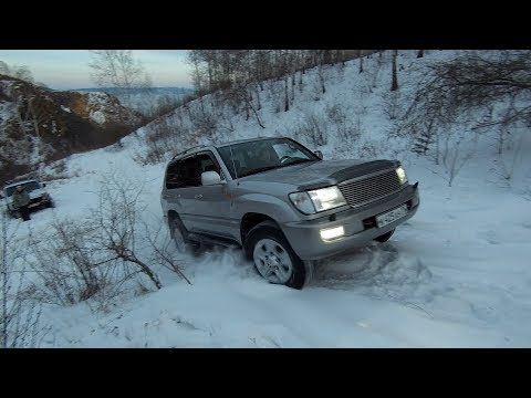 Видео: Делика на заварке против стоковых авто (Lexus LX 470, Land Cruiser 100, Lada 4x4, Delica)