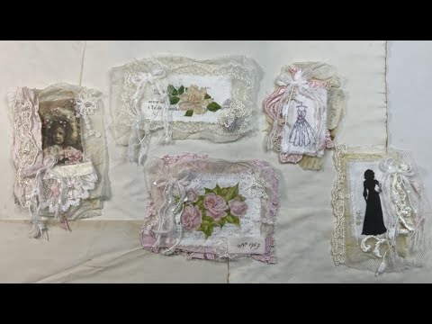 Видео: Проект Crafty Me Shop DT — создайте вместе со мной милейшие гроздья кружев и напечатанных на ткан...