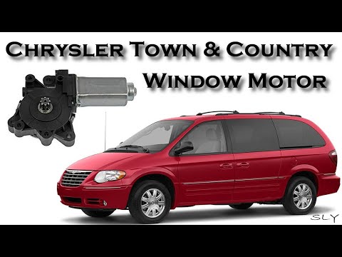 Видео: Как заменить электродвигатель стеклоподъемника на Chrysler Town & Country или Dodge Grand Caravan...