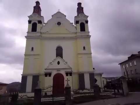 Видео: Город ТУРКА - Центральная часть . Храмы , архитектура , реки