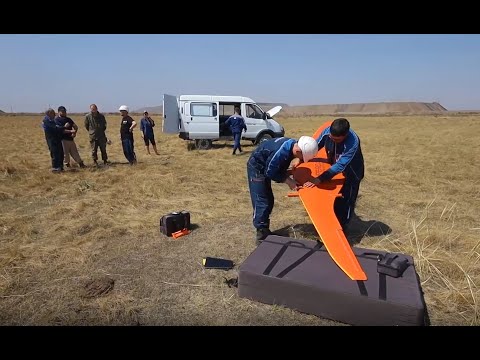 Видео: Конвертоплан Supercam SX350 для нужд  УК «Разрез Майрыхский»