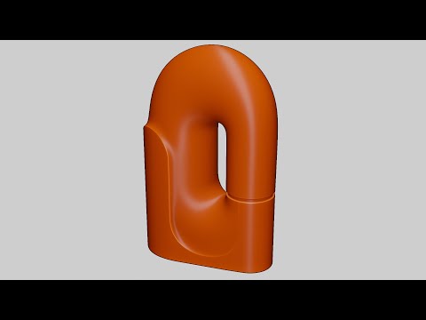 Видео: Subd-моделирование, Форма 22