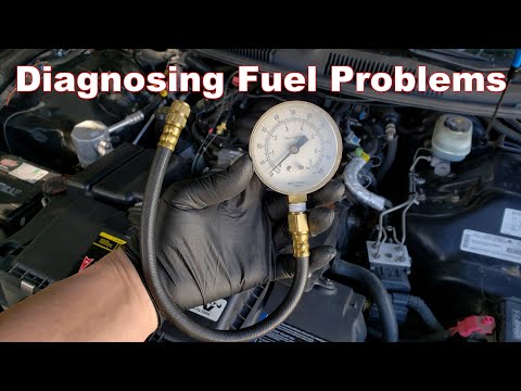 Видео: Диагностика проблем с топливом — топливный насос? Регулятор подачи топлива или форсунка?