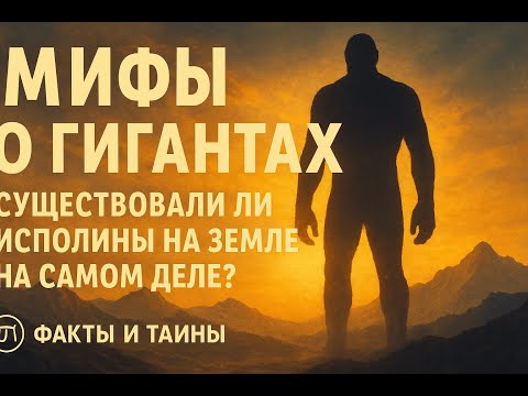 Видео: Мифы о гигантах: существовали ли исполины на Земле на самом деле?