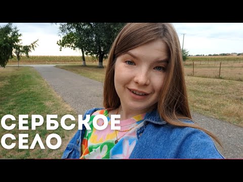 Видео: Зарисовки из жизни маленького сербского села в Воеводине | Сколько здесь стоит дом? Инфраструктура
