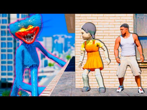 Видео: ФРАНКЛИН ХАГГИ ВАГГИ ДАН ТЫҒЫЛДЫ (GTA V) жони джони