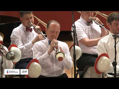 Видео: Александр Ключарёв "Волга" - БДО Петра Востокова / Alexander Klyucharev "Volga River" Jazz Orchestra