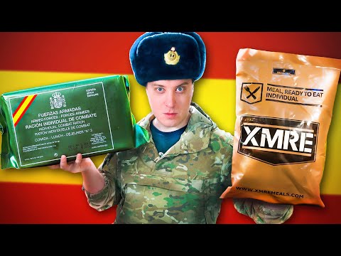 Видео: Паёк Испании ПРОТИВ MRE США! Какой ИРП лучше?