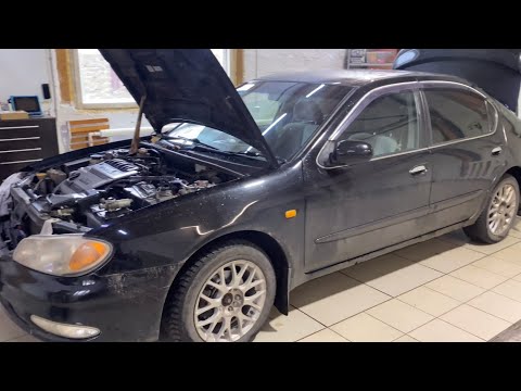 Видео: Nissan Cefiro. Замена радиатора отопителя