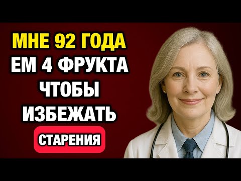 Видео: Хочешь жить дольше? Эти 4 дешёвых фрукта нужны каждому после 60