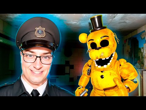 Видео: АНИМАТРОНИКИ ПУГАЮТ ОХРАННИКА FNAF 3 COOP Garry's Mod Sandbox