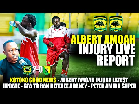 Видео: ХОРОШИЕ НОВОСТИ KOTOKO🔴🔥 ПОСЛЕДНИЕ НОВОСТИ О ТРАВМЕ АЛЬБЕРТА АМОА - GFA НАЛОЖИТ ДИСК СУДЬЕ АДАНИ ...