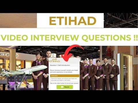 Видео: Онлайн-оценка бортпроводников Etihad