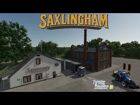 Видео: ОТВАРЯМ ДВЕ ТЪКАЧНИ ФАБРИКИ! Saxlingham - Episode 17 - Farming Simulator 25