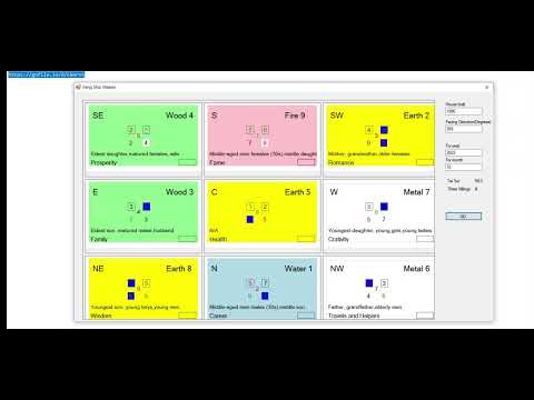 Видео: Фен Шуй летящей звезды - получайте калькулятор летящих звёзд