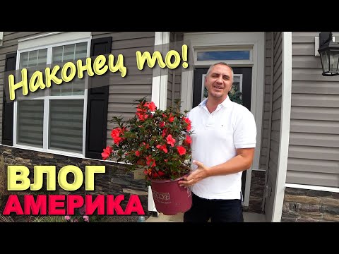 Видео: Обустраиваем новый дом! Занялись клумбами, наконец! Наводим красоту во дворе Land scaping в США Влог