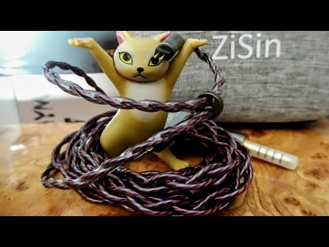 Видео: ZiSin - 38 экранированный проводник с высокой проводимостью 7N OCC + очищенный OFC высокой чистоты‼️