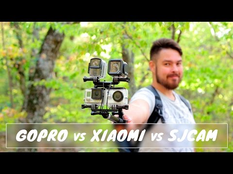 Видео: Сравнение экшн камер Xiaomi Yi, GoPro Hero 3+ Silver Edition,  SJCAM SJ4000+, SJCAM M10+, SJCAM M20