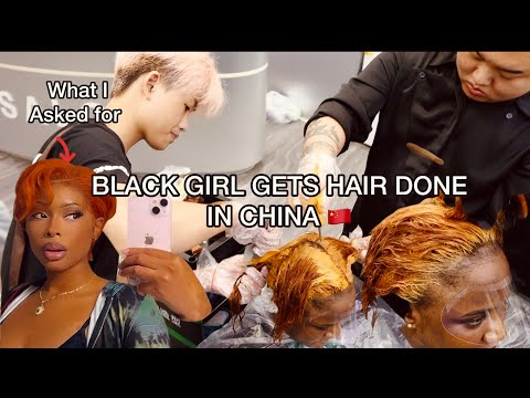 Видео: Я сделала причёску в роскошном салоне в Китае 🇨🇳 | Шокирующие результаты | Сара Кайола
