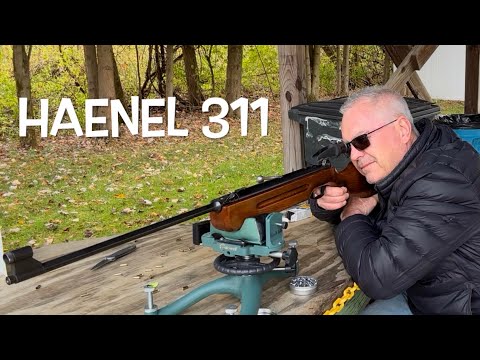 Видео: Выхожу на стрельбище с моей восточногерманской пружинно-поршневой винтовкой Haenel 311.