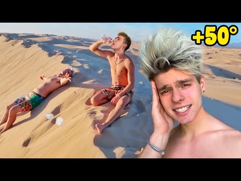 Видео: 24 ЧАСА ВЫЖИВАЕМ В ПУСТЫНЕ ЧЕЛЛЕНДЖ!