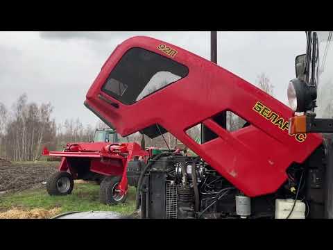 Видео: Установка кондиционера на МТЗ-92П