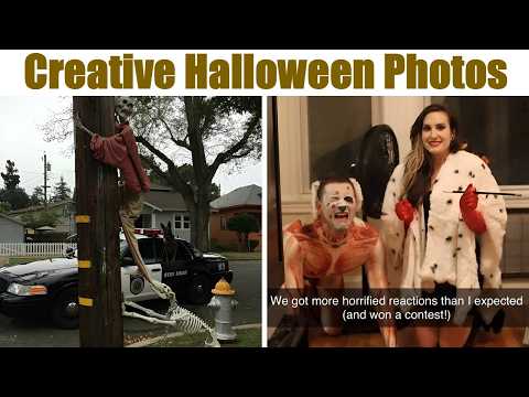 Видео: Потрясающие фотографии Хэллоуина, которые показывают, насколько креативными и талантливыми могут ...