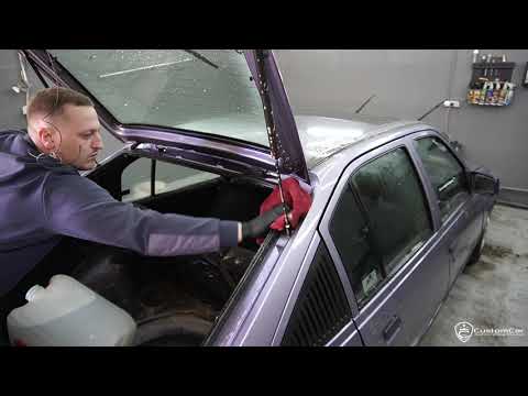 Видео: Заброшенный Opel Kadett на 5 ЛЕТ ! Детальная химчистка салона и полировка его оживили !