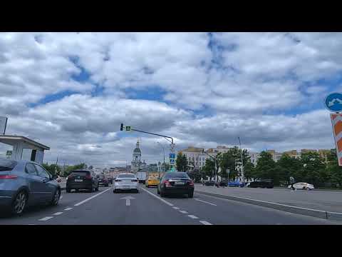 Видео: На машине по Москве Районы, бульвары, улицы города.