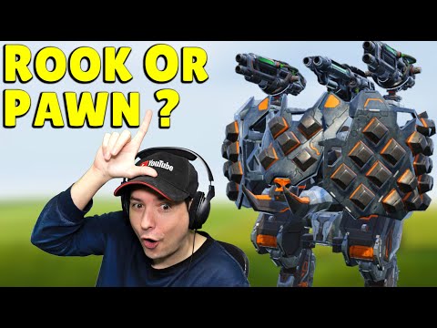 Видео: ЛАДЬЯ ПРЕВРАТИЛАСЬ В ПЕШКУ? Игровой процесс War Robots