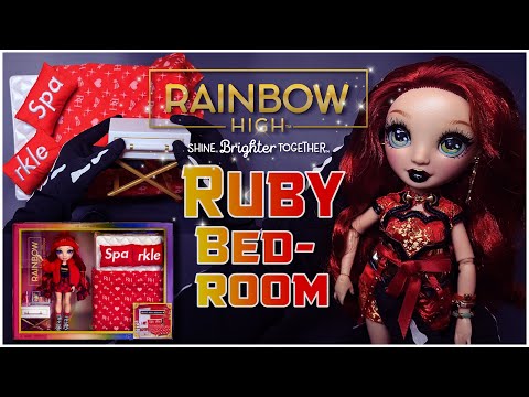 Видео: ✨Обзор Rainbow high ✨Ruby Bedroom - Комната Руби ✨