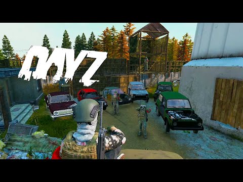 Видео: Рейд клановой базы на многоэтажке PODPIVAS IMMERSIVE DayZ 1.18