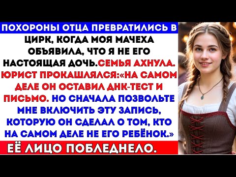 Видео: На похоронах отца злая мачеха объявила, что я не его настоящая дочь — ответ юриста её шокировал