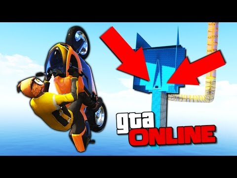 Видео: МЕГА-ГЛАЙД ЧЕРЕЗ УЗКУЮ ДЫРКУ В МОТОПАРКУРЕ GTA 5 ONLINE ( ГТА 5 МОТОПАРКУР )