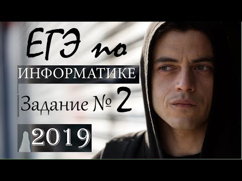 Видео: ЕГЭ По Информатике 2019. Задание №2. Алгебра логики. Конъюнкция. Дизъюнкция. Импликация и т.д.
