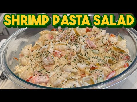 Видео: Этот салат с пастой и креветками сведет вас с ума!