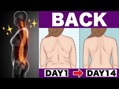 Видео: Красивая спина и осанка! 8-минутная тренировка спины для ускорения метаболизма