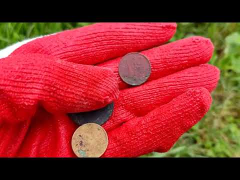 Видео: Первая вылазка на коп с FROGMAN T90. Китайский металлоискатель аналог X-TERRA 705