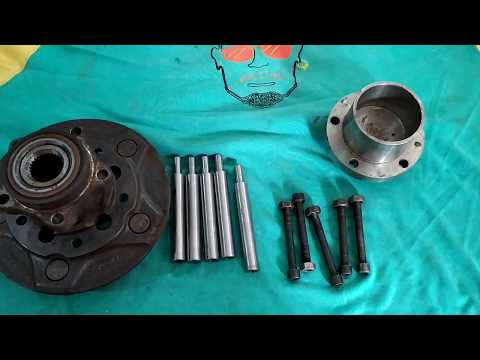 Видео: Снятие/замена ступичног подшипника Ford Transit 2.2 2006-2014. Стандартная нагрузка на переднюю ось.