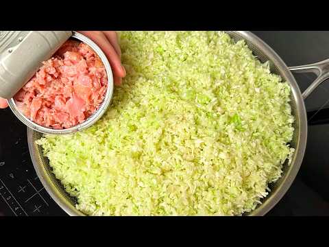 Видео: Капуста с тунцом вкуснее мяса! Почему я раньше не готовила капусту так?