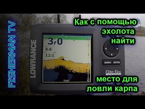 Видео: Как с помощью эхолота найти место для ловли карпа