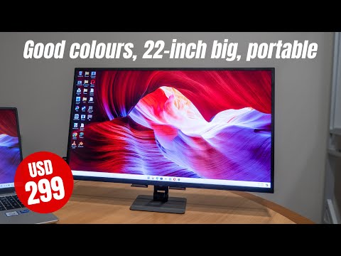 Видео: Обзор Uperfect UMax 22: БОЛЬШОЙ и портативный ЖК-дисплей (перезалив)