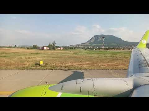 Видео: Успешный взлёт Boeing 737-800 из аэропорта Минеральные воды