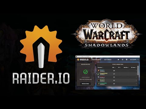 Видео: Полный гайд настройка Raider.io для World of Warcraft Shadowlands